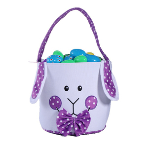 Ornements de maison de <span class=keywords><strong>vacances</strong></span> personnalisés en gros, seau à bonbons pour la chasse aux œufs pour enfants, panier de chasse aux œufs personnalisé, seau de Pâques monogramme - Product Image 5