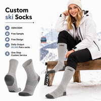 Chaussettes de course épaisses pour homme, avec compression de la voûte plantaire, anti-transpiration, respirantes, antidérapantes, pour la maison, les loisirs et l'entraînement, en tissu éponge