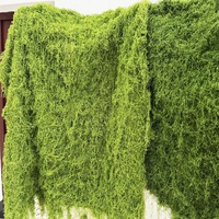 Tapis de mousse en plastique de gazon de mousse verte artificielle plantes réalistes mur de mousse sol de paysage de jardin pour la décoration de restaurant