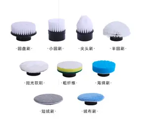 Electric Spin Scrubber Portable Handy Scrubber Brush Versatile Cleaning Tool for Bathtub, Glass, Window, Floor, Kitchen Sink