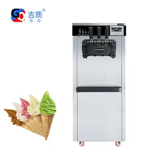 GQ-618CB New Type Single Flavor Ice Cream Machine Super Silence Desktop Ice Cream Maker Commercial Mini Soft Ice Cream Machine