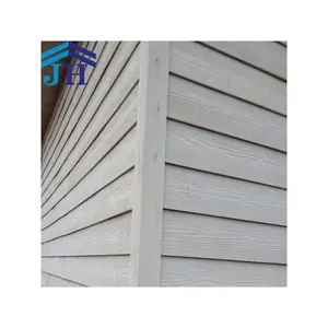8mm Lap fiber cement siding Wooden Texture cement panels exterior