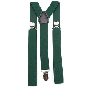 <span class=keywords><strong>Tirantes</strong></span> Elásticos de Color Sólido para Hombre, Ajustables <span class=keywords><strong>con</strong></span> Correas, Sin Hebilla, para <span class=keywords><strong>Traje</strong></span> de Boda, Falda, Accesorio de Moda, Regalo - Product Image 4