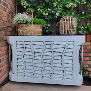 Revêtement PVDF Couvercle de climatiseur en aluminium décoratif extérieur Dissipation thermique <span class=keywords><strong>Isolation</strong></span> <span class=keywords><strong>phonique</strong></span> Couvercle de pompe à chaleur en aluminium - Product Image 2