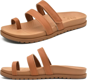 Womens <span class=keywords><strong>Slide</strong></span> Dép Plantar Fasciitis Hỗ Trợ Thoải Mái Có Thể Điều Chỉnh Phẳng Trọng Lượng Nhẹ Chỉnh Hình Trượt Trê<span class=keywords><strong>n</strong></span> Dép Tùy Chỉnh Flip-Flop - Product Image 2