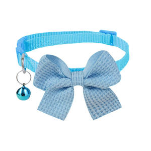 Qbellpet - Collar Ajustable para Perro, Diseño a Cuadros, Accesorio para Mascotas Yorkshire <span class=keywords><strong>Terrier</strong></span>, Collar con Lazo para Perros Pequeños y Gatos - Product Image 5