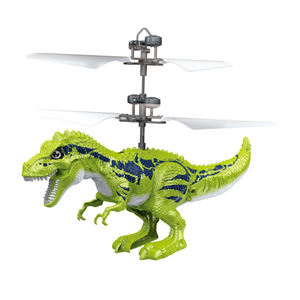 Plástico al aire libre Sensor infrarrojo inductivo helicóptero RC juguete tamaño pequeño Control remoto juguete de dinosaurio volador - Product Image 2