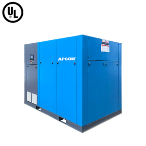 Compresseurs d'air à vis à fréquence variable certifiés UL 160 185 200 250 280 315 355 400 kW 6 7 8 10 bars Faible bruit Refroidissement par air - Product Image 2