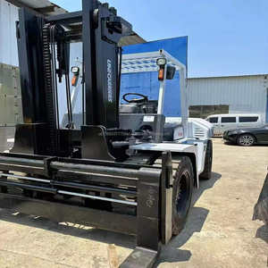 รถยกดีเซลแบบถ่วงน้ำหนัก 10 ตัน ยี่ห้อ TCM สำหรับขนส่งวัสดุในคลังสินค้า - Product Image 4