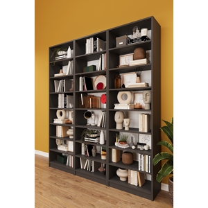 Asra Trend K (20-29) Serie Libreria a Tre Moduli | 180x208x30 cm 100% MDFLAM 24 Libreria Aperta Senza Ante - Product Image 2