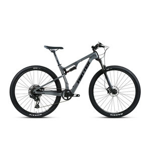 Vélo de montagne à suspension intégrale en fibre de carbone, roues 29 pouces, fourche en alliage d'aluminium sans fil EDS-13S, freins à disque hydrauliques 13 vitesses - Product Image 1