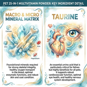 Integratore Multivitaminico Premium 25 in <span class=keywords><strong>1</strong></span> per Animali Domestici, Supplemento Completo per la Salute di Cani e Gatti, Etichetta Privata OEM - Product Image 3
