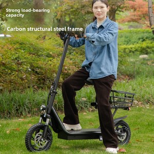 Little Brushless Scooter 12-inch Lithium Battery Waterproof Foldable Portable Adult Mini 40-60km Range 30km/h Speed " HL12" Comp - Product Image 5