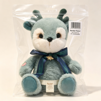 Élan de Noël en peluche personnalisé de haute qualité avec nœud papillon, emballage sur mesure, idéal comme cadeau
