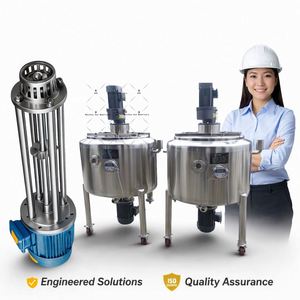 Stainless Steel Double Jacket Liquid Cleaning Mixing Machine Laundry Detergent Hand Soap Shampoo Making Machine - Product Image 5