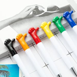 Bolígrafos de Plástico con Diseño de Gesto de Mano y Mensajes Motivacionales, Ideales para Oficina y Escuela - Product Image 3