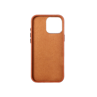 Étui de téléphone en cuir huilé de luxe fait main YUBO LEATHER, étui en cuir véritable pour iPhone 16, 16 Pro Max, 16 Plus, cadre de caméra en métal