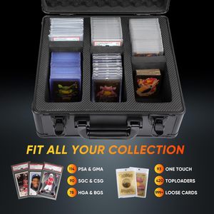 Boîte de rangement pour cartes sportives gradées, étui de transport pour cartes gradées - Product Image 3