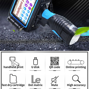 الطابعات النافثة للحبر المحمولة بالحبر نصف آلية مبرمج التاريخ النافثة للحبر - Product Image 6