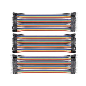 40PIN 10cm 20cm 30cm 40cm Dupont linha macho para macho fêmea para macho fêmea para fêmea Jumper Dupont Wire Cable para arduino DIY KIT