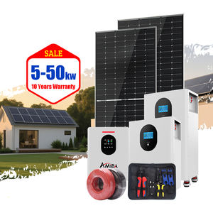 Sistema Completo de Energía Solar Todo en Uno, Kit de Paneles Solares de 5kw, 10kw, 20kw, 30kw, Sistema de Generador Solar Híbrido Fuera de la Red para el Hogar - Product Image 1