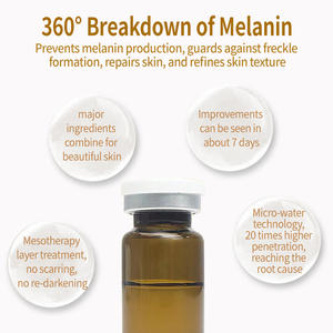 Glutathion-Mikro infusion ampulle mit Vitamin C-Trane xam säure 5ml Reduziertes Glutathion-Fläschchen serum zur Aufhellung der Gesichtshaut - Product Image 6