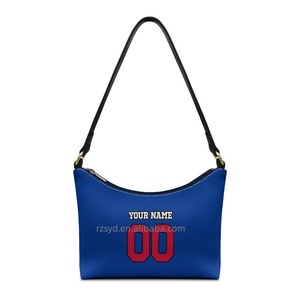 Custom New Buffalo Color PU Shoulder Bag America <strong>Football</strong> Teams Underarm Zipper Bag Commuter Bag <strong>Christmas</strong> <strong>Gift</strong> Quality Cheaper - Product Image 1