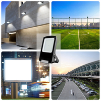 Reflector LED IP66 para Exteriores, Proyector de Alta Potencia para Estadios con Diseño de Alta Luminosidad