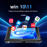 Tablette robuste Cenava Win 11 10,1 pouces avec scanner 1D 2D, lecteur d'empreintes digitales, étanche IP68, PC industriel
