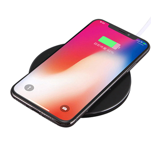 Chargeur sans fil universel portable et fin à LED avec impression <span class=keywords><strong>de</strong></span> logo personnalisée, charge rapide 15W, <span class=keywords><strong>cadeau</strong></span> promotionnel - Product Image 4