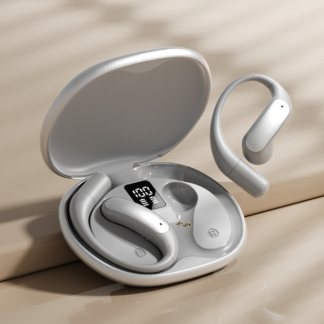 Noise Cancelling TWS Wireless Earbuds AI  OWS Earphones Touch Screen Open Ear Earbuds
