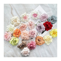 Nouvelles Têtes de Roses en Soie MeiHT Edge Curl – Fleurs Artificielles Polyvalentes et Économiques pour Décoration de Mariage de Haute Qualité