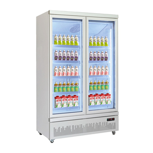 Réfrigérateur commercial à porte vitrée pour boissons, avec contrôleur numérique, BLG1250-2M, Réfrigérateur pour boissons BLG125 - Product Image 1