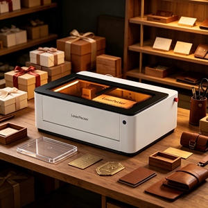 LaserPecker LX2 20W Diode Laser Cutter 20W for Wood Acrylic and Plywood <b>Cutting</b> Engraving <b>Machine</b> for Custom Crafts - Product Image 1