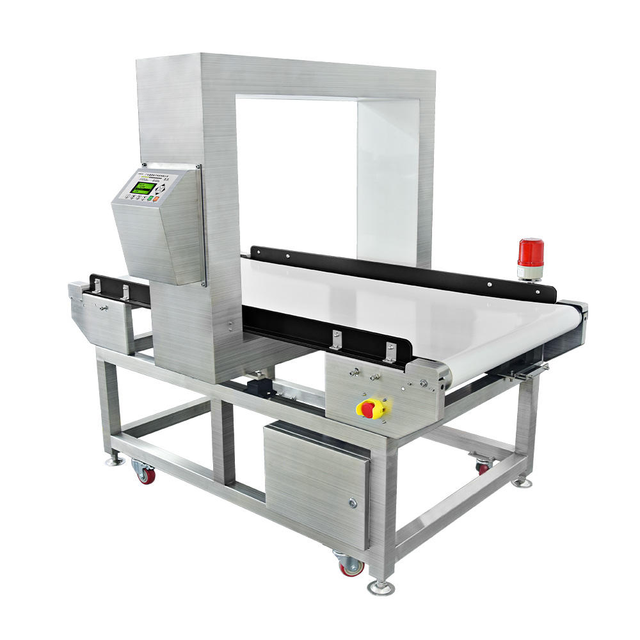High Precision Stainless Steel Food Metal Detector for Cheese Ice Cream CHAOQIANG CQ-818 Model IP55 Rated 12-20cm Coil Diameter