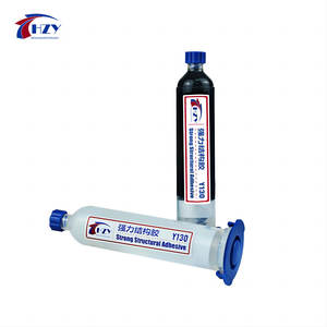 Adhésif structurel HZY Y130 PP 30ML Noir/Transparent Colle de collage pour la réparation de la coque arrière du cadre intermédiaire d'<span class=keywords><strong>iPhone</strong></span> Android Outils de réparation - Product Image 1