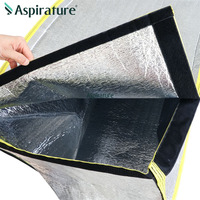 Housse de plateau isolante en coton perlé EPE, sac de plateau en coton perlé enduit de feuille d'aluminium, sac composite en coton perlé