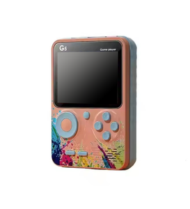 G5 <b>Portable</b> Handheld Game Console Colorful Options 500 Games-in-1 480x360 Resolution Color Screen Retro Game Player 1000mAh - Product Image 5