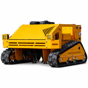 Cortadora de Césped Robótica Todoterreno de Grado Industrial con Chasis de Orugas, Control Remoto Estable de 500m, Motor a Gasolina 178F/212CC - Product Image 2