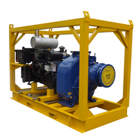 Pompe à boues auto-amorçante pour moteur diesel 100kw 10 pouces Pompe d'irrigation agricole Pompes à eaux usées