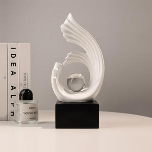 Ornements en résine écologiques haut de gamme, nouveau cabinet à vin pour la <span class=keywords><strong>maison</strong></span>, <span class=keywords><strong>d</strong></span>écoration de bureau, cadeaux de fête pour les <span class=keywords><strong>amis</strong></span> - Product Image 4