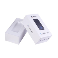 Vente en gros d'emballage vide recyclable au détail Carton blanc Boîtes génériques universelles pour téléphone portable Boîte d'emballage pour téléphone portable