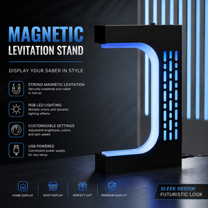 Support d'affichage magnétique pour sabre laser LED, rotatif à 360 degrés, pour collectionneurs - Product Image 1