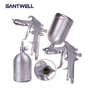 F75 Suction Feed <b>Spray</b> Gun Air <b>Spray</b> Painter Aluminum <b>Paint</b> Sprayer <b>for</b> Furniture <b>Metal</b> - Product Image 2