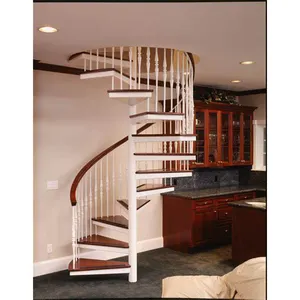 Blh-8 kit de escada de design moderno de espiral, escada espiral kit para casa e vila