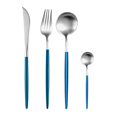 Argent + Bleu