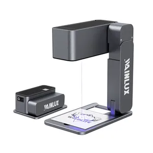 WAINLUX Z3 Máquina de gravação a laser de mesa portátil dobrável Conexão sem fio Pequena máquina de metal para gravação a laser