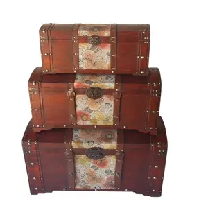 Прямая Продажа с фабрики деревянный багажник журнальный столик винтажный деревянный багажник старые Багажники для хранения