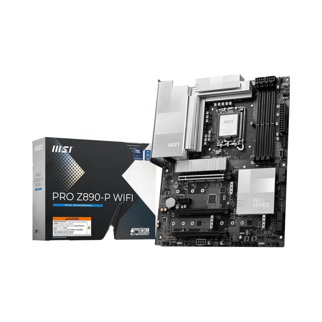 For MSI PRO Z890-P WiFi Pro Series Motherboard Supports Intel Core Ultra Series 2 LGA 1851 PCIe 5.0 M.2 SATA 5Gbps Desktop Doubl
