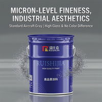 Peinture automobile 2K polyuréthane gris avion G10 premium, durable, pour engins de construction, finition brillante personnalisée, en vrac